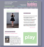 Buddies in Bad Times Theatre - website by Avocado Communications 2010