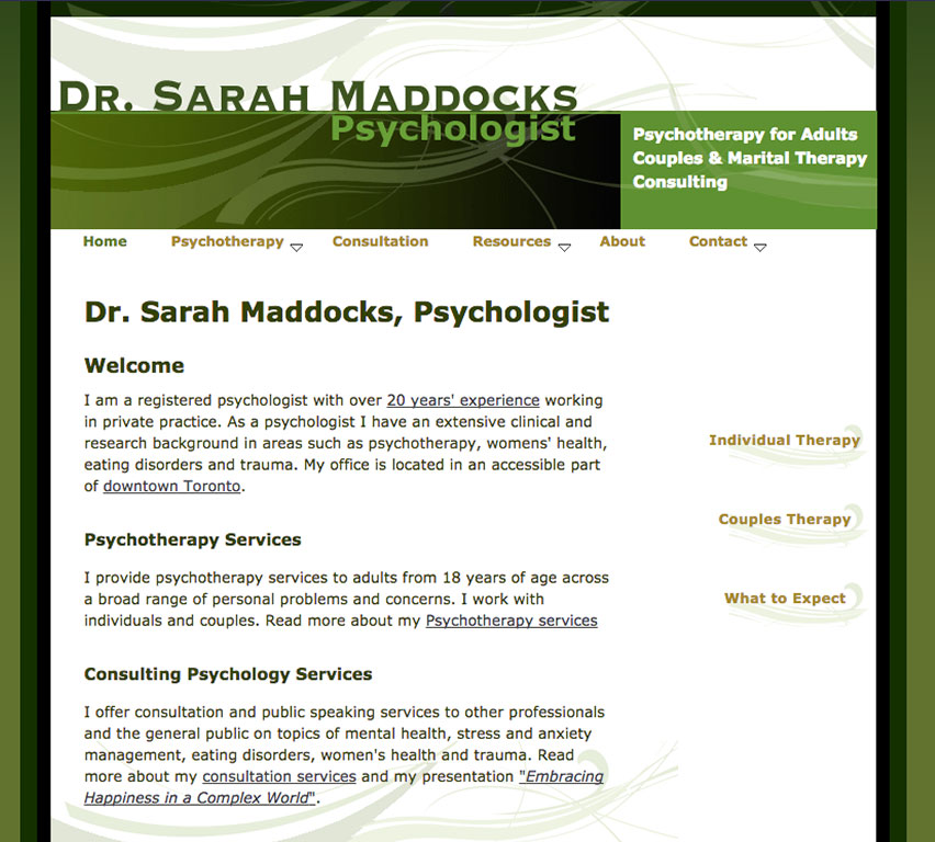 Dr. Sarah Maddocks