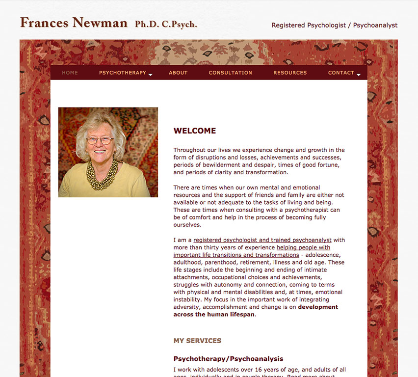 Dr. Frances Newman